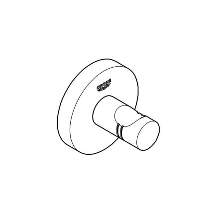 GROHE 40364001 - Cârlig pentru halat de baie ESSENTIALS, crom lucios