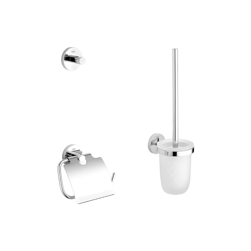 GROHE 40407001 - Set de accesorii ESSENTIALS, crom lucios