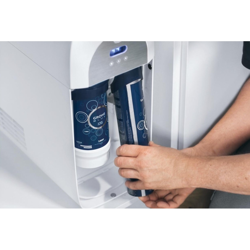 GROHE 40422000 - Butelie CO2 GROHE Blue 425 g (4 buc.) inox