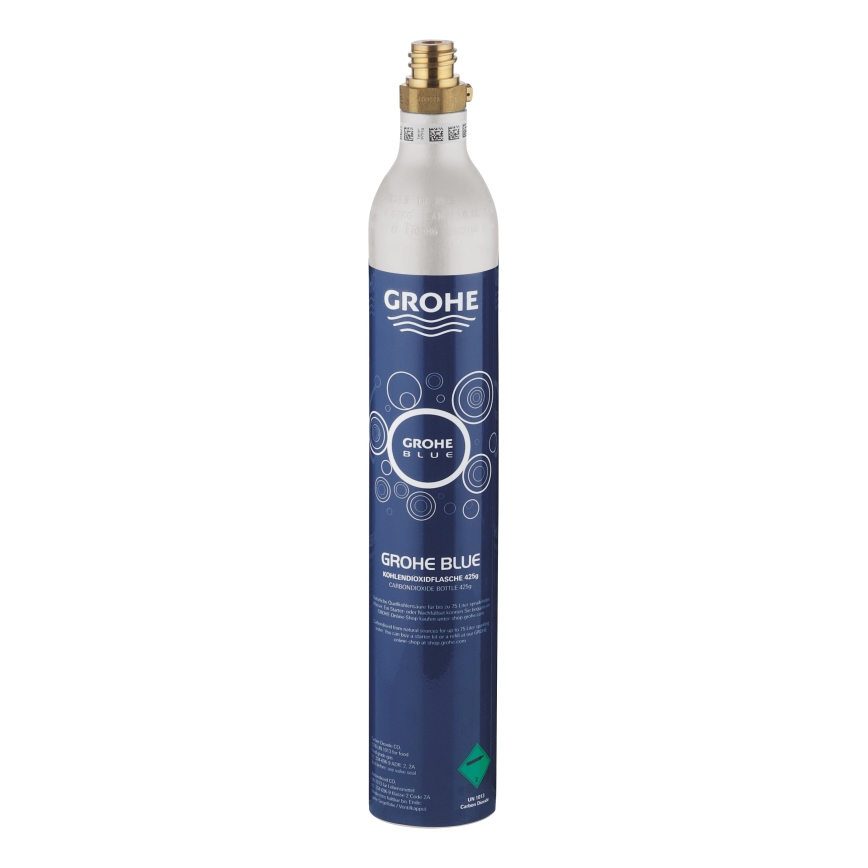GROHE 40422000 - Butelie CO2 GROHE Blue 425 g (4 buc.) inox