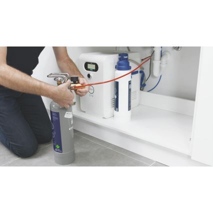GROHE 40423000 - Kit de pornire cu butelie de CO2 presurizată GROHE Blue 2 kg