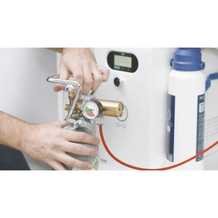 GROHE 40423000 - Kit de pornire cu butelie de CO2 presurizată GROHE Blue 2 kg