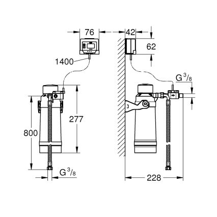 GROHE 40438001 - Kit de pornire pentru filtru GROHE Blue, crom lucios