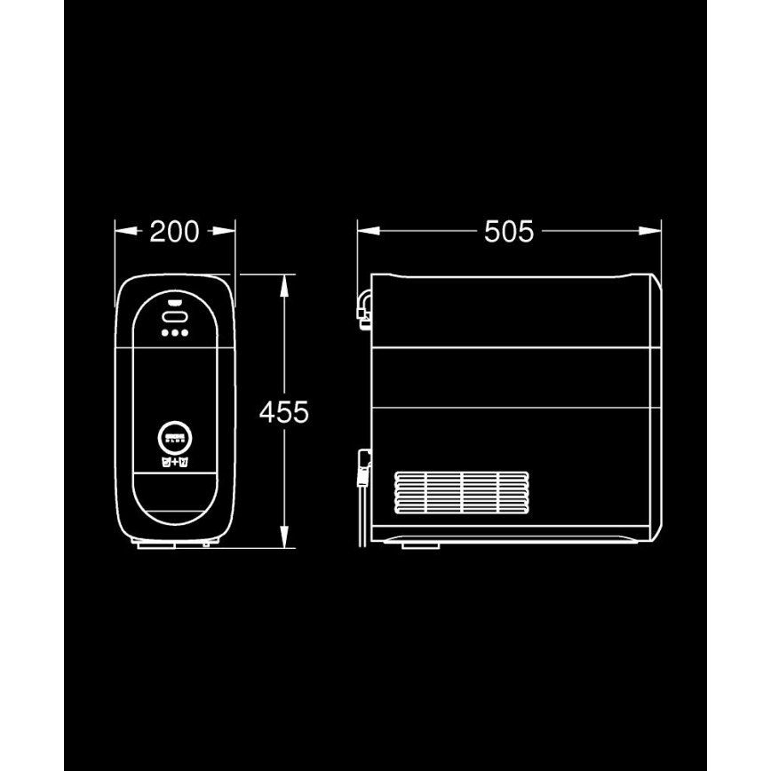 GROHE 40711001 - Unitate de răcire Blue Home, albă