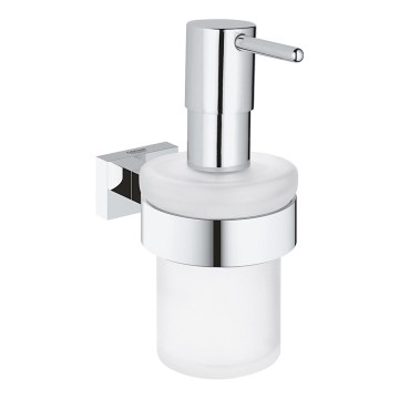 GROHE 40756001 - Dozator de săpun lichid ESSENTIALS CUBE, 160 ml, crom lucios