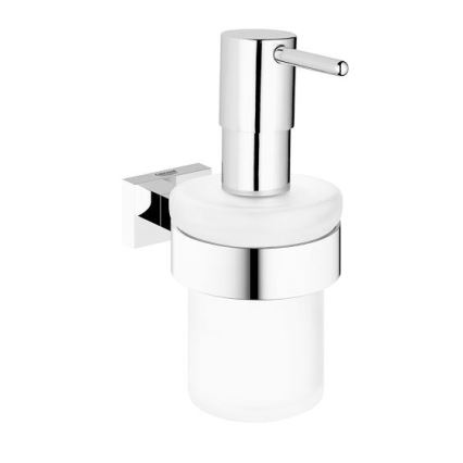 GROHE 40756001 - Dozator de săpun lichid ESSENTIALS CUBE, 160 ml, crom lucios