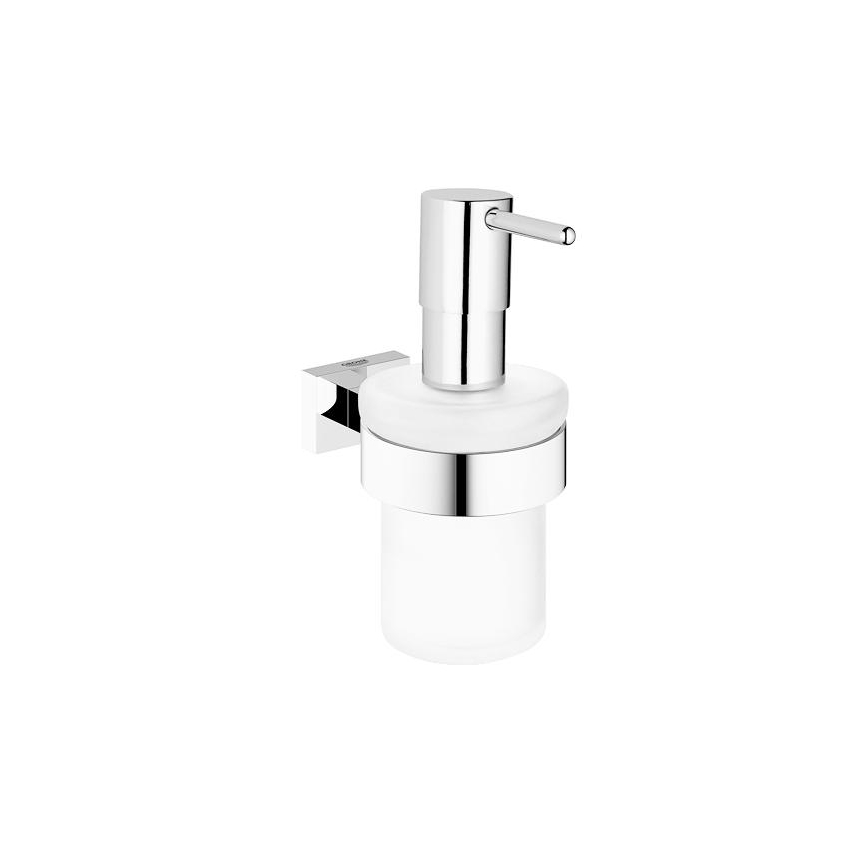 GROHE 40756001 - Dozator de săpun lichid ESSENTIALS CUBE, 160 ml, crom lucios