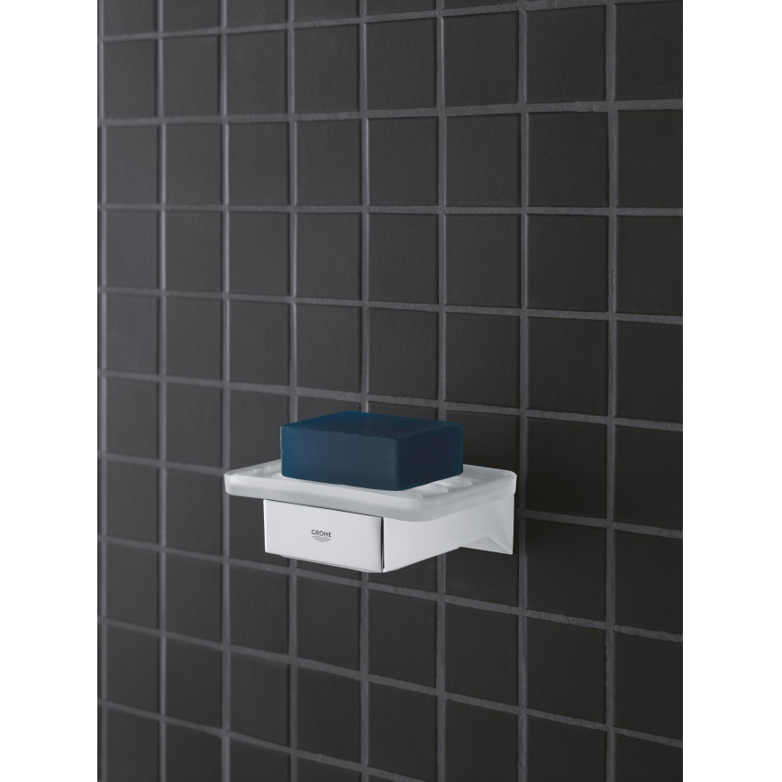 GROHE 40865000 - Suport SELECTION CUBE, crom lucios