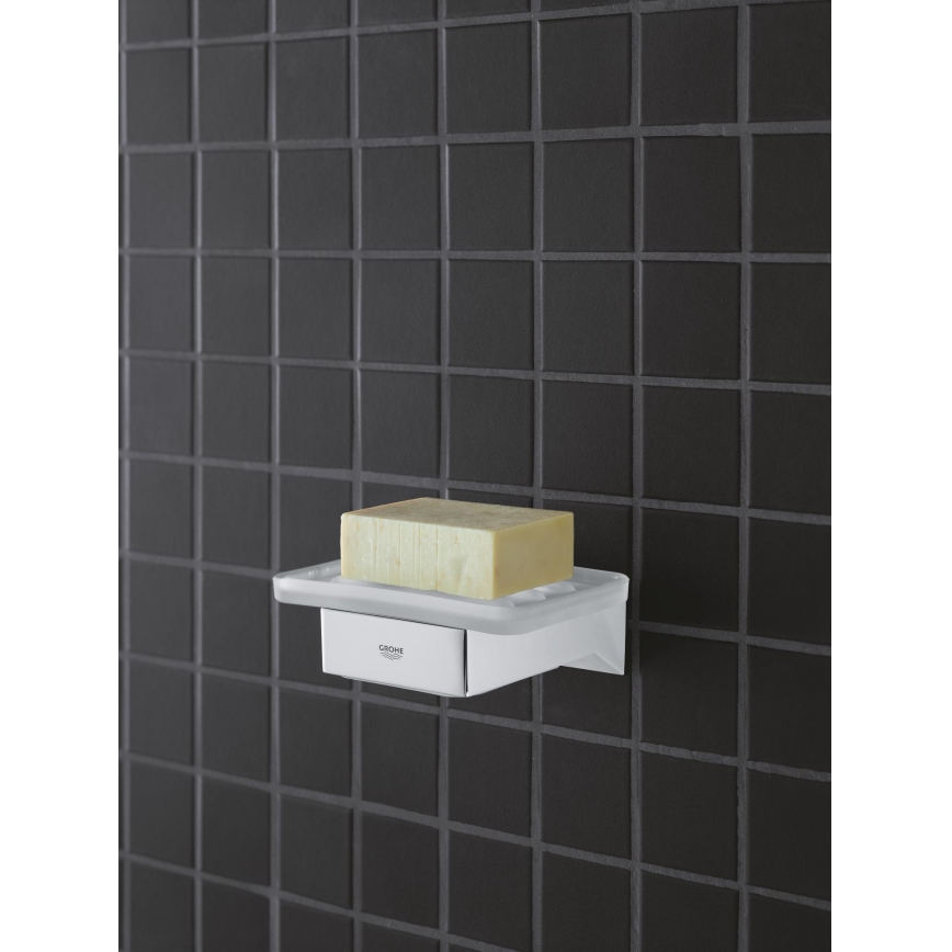 GROHE 40865000 - Suport SELECTION CUBE, crom lucios