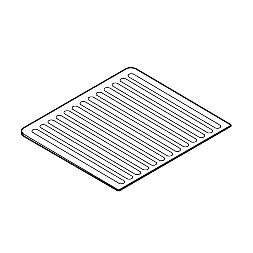 GROHE 40871K00 - Tavă de scurgere ceramică 450 x 400 mm, negru