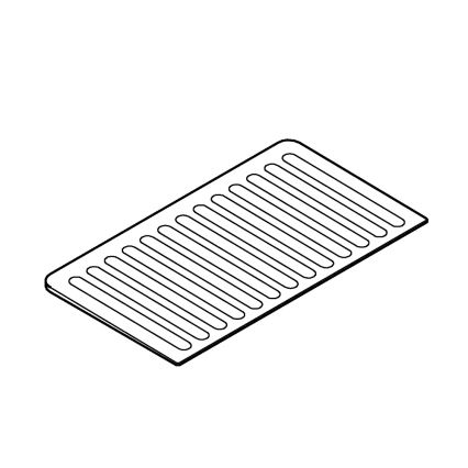 GROHE 40872K00 - Tavă de scurgere ceramică 450 x 250 mm, neagră