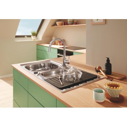 GROHE 40872K00 - Tavă de scurgere ceramică 450 x 250 mm, neagră