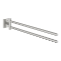 GROHE 40976DC0 - Suport pentru prosoape START CUBE 438 mm din oțel inoxidabil
