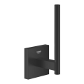 GROHE 409792430 - Suport pentru hârtie igienică de rezervă START CUBE, 13,4 x 6 cm, negru