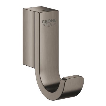 GROHE 41039AL0 - Cârlig pentru halat de baie SELECTION, 5,2 cm × 1,5 cm × 4,4 cm, grafit