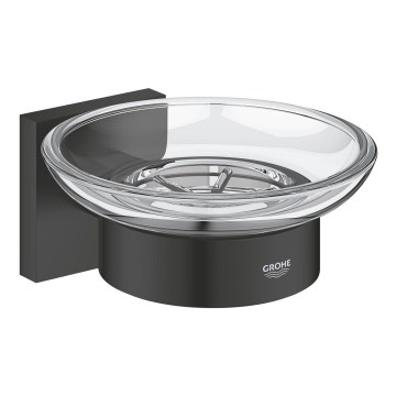 GROHE 410962430 - Suport pentru săpun START CUBE, 110 x 56 x 125 mm, negru