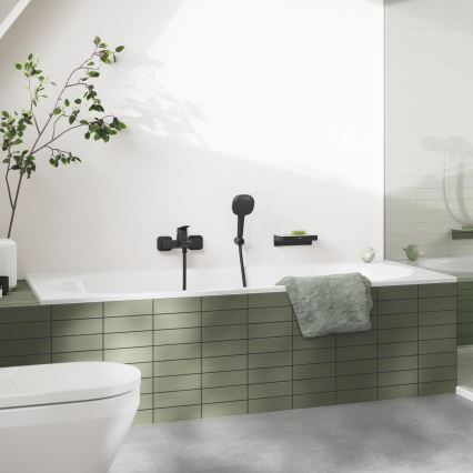 GROHE 411072430 - Raft pentru duș START CUBE 200 mm, negru