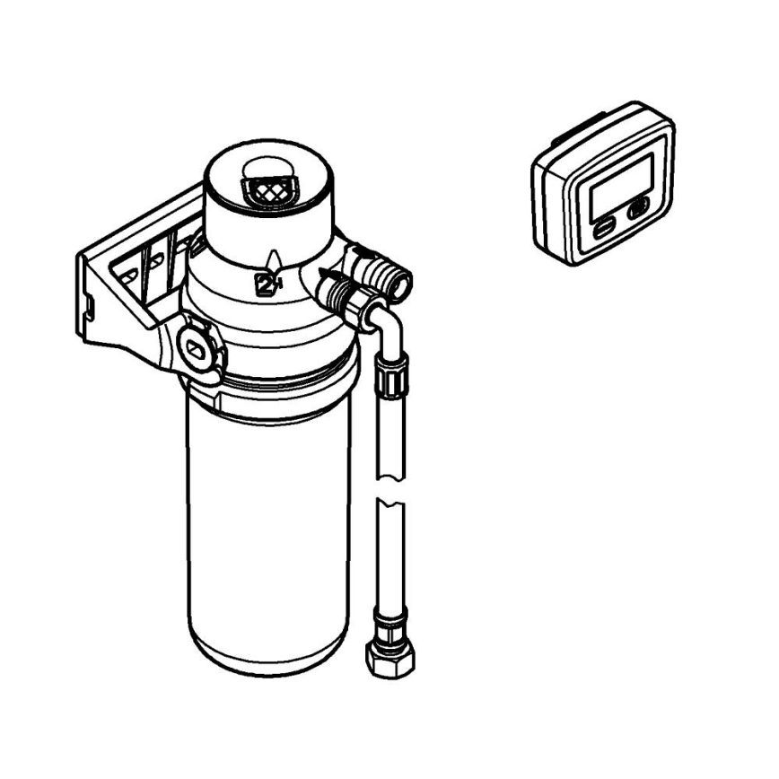 GROHE 41136000 - Filtru cu carbon activ BLUE, albastru