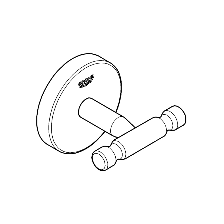 GROHE 41168000 - Cârlig pentru halat de baie START COSMOPOLITAN, crom lucios