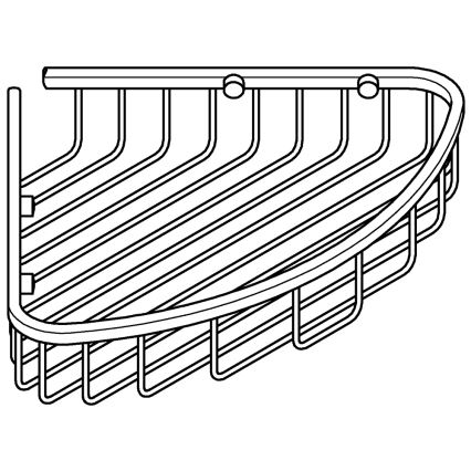 GROHE 41172000 - Poliță de colț QuickFix Start Cosmopolitan 30,3 × 5,3 cm crom