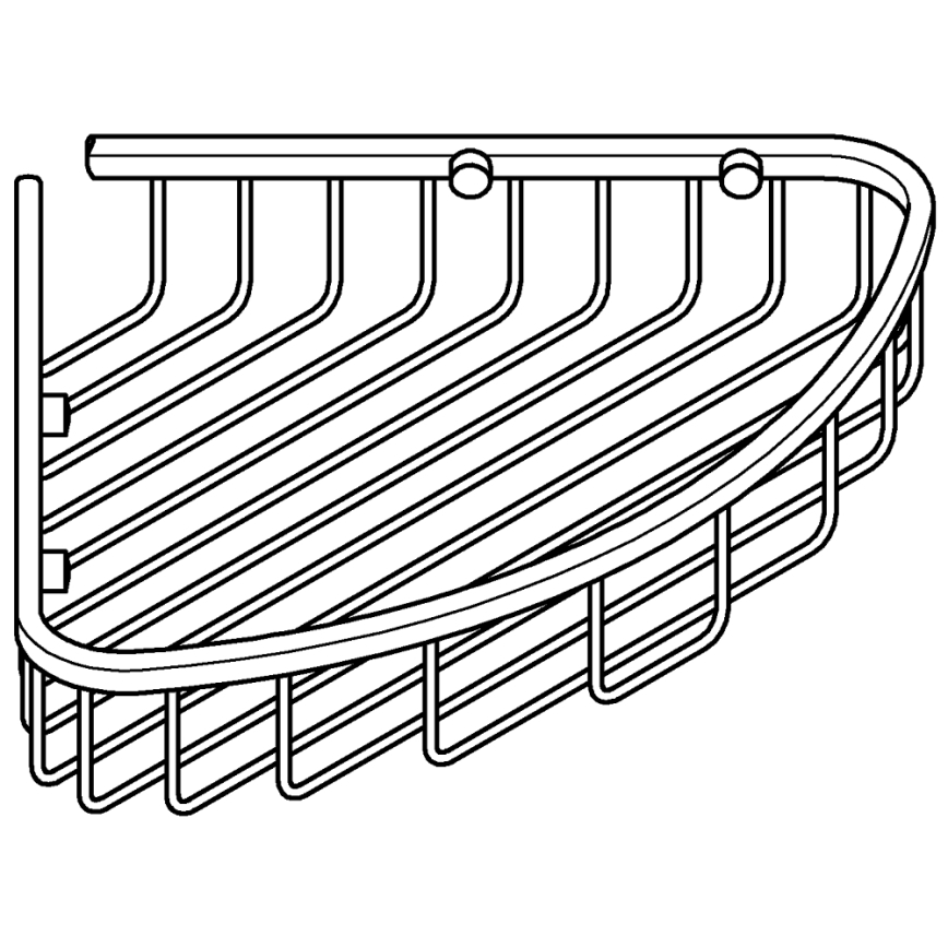 GROHE 41172000 - Poliță de colț QuickFix Start Cosmopolitan 30,3 × 5,3 cm crom