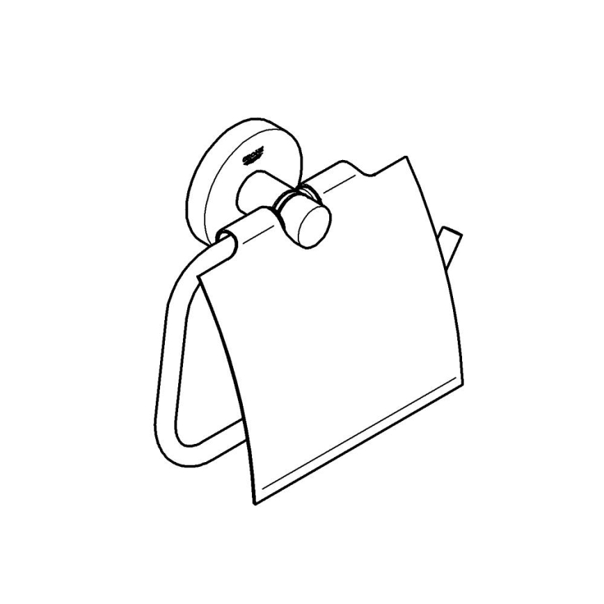 GROHE 41179000 - Suport pentru hârtie igienică QUICKFIX START, crom lucios