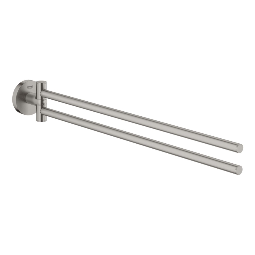 GROHE 41183DC0 - Suport pentru prosoape QUICKFIX START, 439 mm, oțel inoxidabil