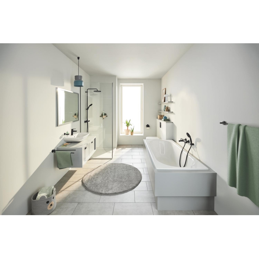 GROHE 411872430 - Suport pentru prosoape START, 854 mm, negru