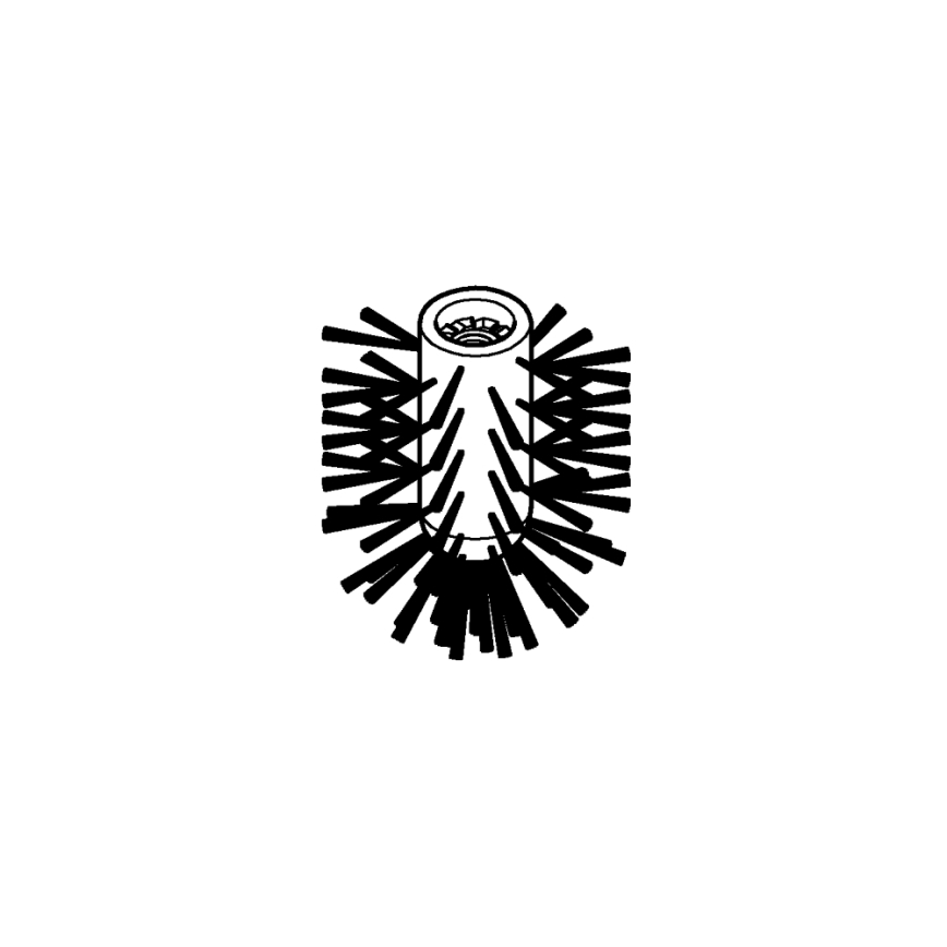 GROHE 41201L00 - Cap de perie de schimb START, alb