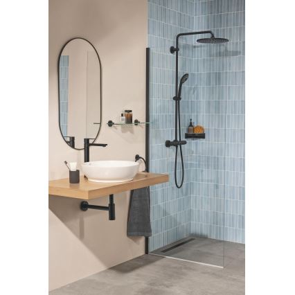 GROHE 412022430 - Poliță din sticlă START, 530 mm, neagră