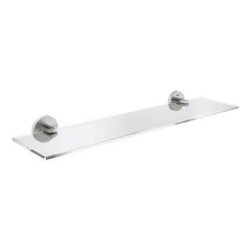 GROHE 41202DC0 - Poliță din sticlă START 530 mm inox