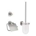 GROHE 41204DC0 - Set accesorii WC START 3-în-1, inox