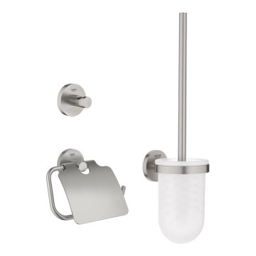 GROHE 41204DC0 - Set accesorii WC START 3-în-1, inox