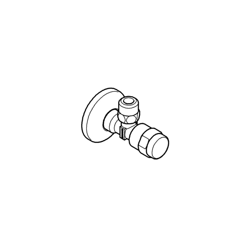 GROHE 41263000 - Ventil unghiular EGAPLUS DN 15, crom lucios