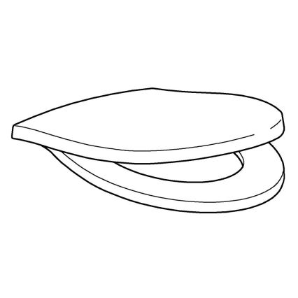 GROHE 42466000 - Capac WC RAPID SL, alb dur
