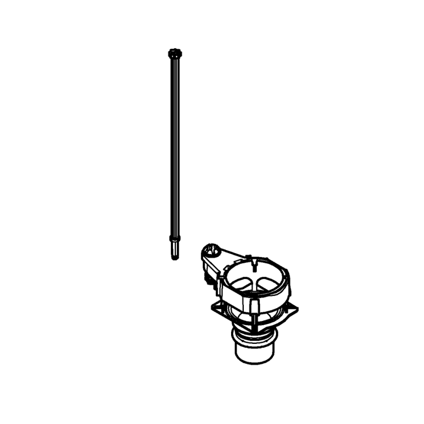 GROHE 42593000 - Sediu de supapă pentru rezervorul de clătire GD 2, alb