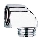 GROHE 45304000 - Cot de duș DN 15 × DN 15, crom lucios