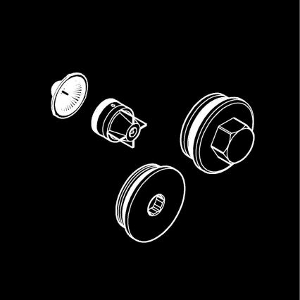 GROHE 47753000 - Supapă de reținere, crom lucios