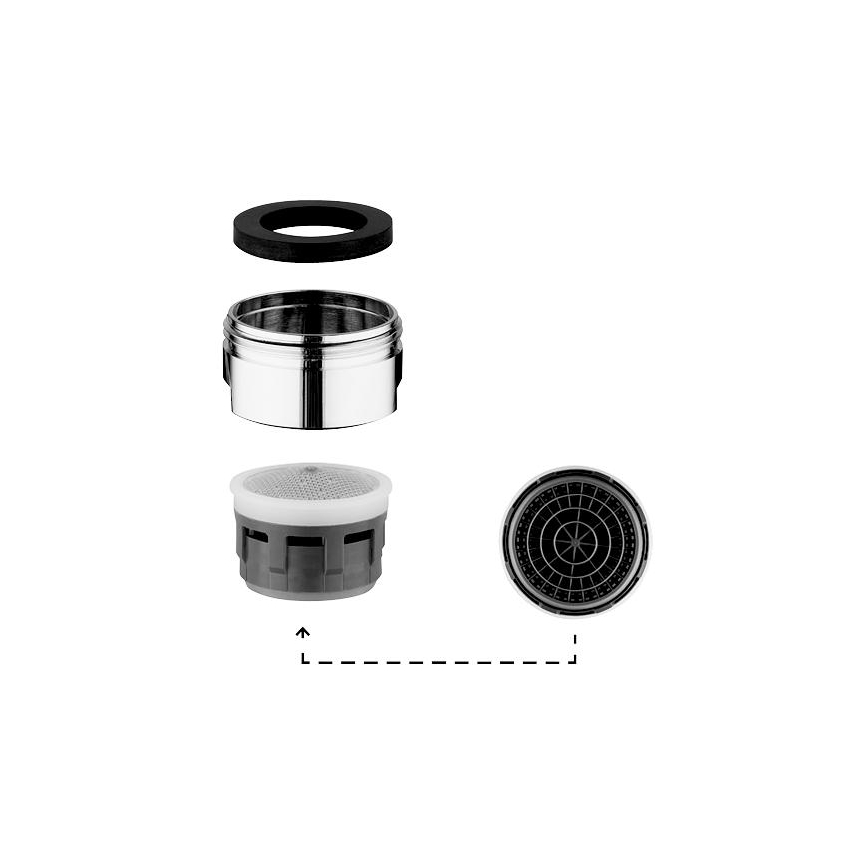 GROHE 48159000 - Perlător M 24 × 1, crom lucios