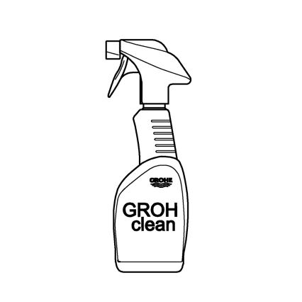 GROHE 48166000 - Detergent GROHCLEAN 500 ml