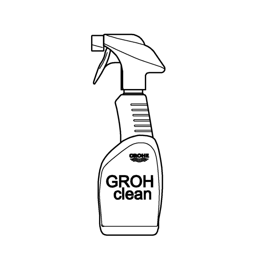 GROHE 48166000 - Detergent GROHCLEAN 500 ml
