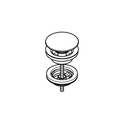 GROHE 65807GN0 - Set de scurgere aurit