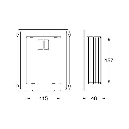 GROHE Cămin de inspecție RAPID - 40949000