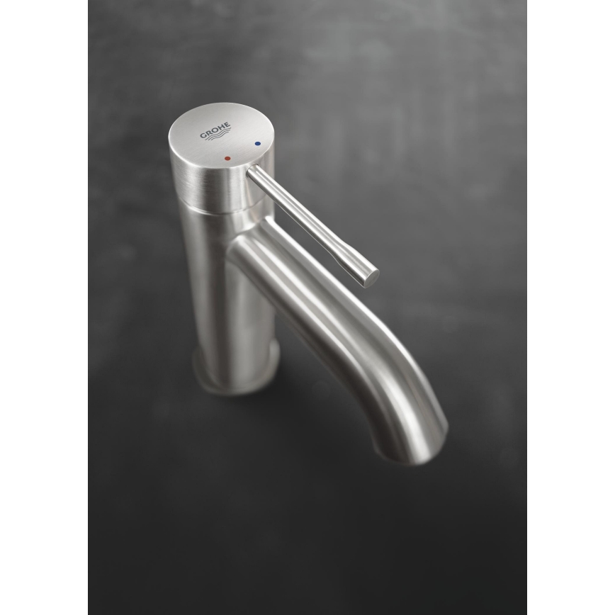 GROHE ESSENCE baterie pentru lavoar, dimensiunea S, inox, 23589DC1