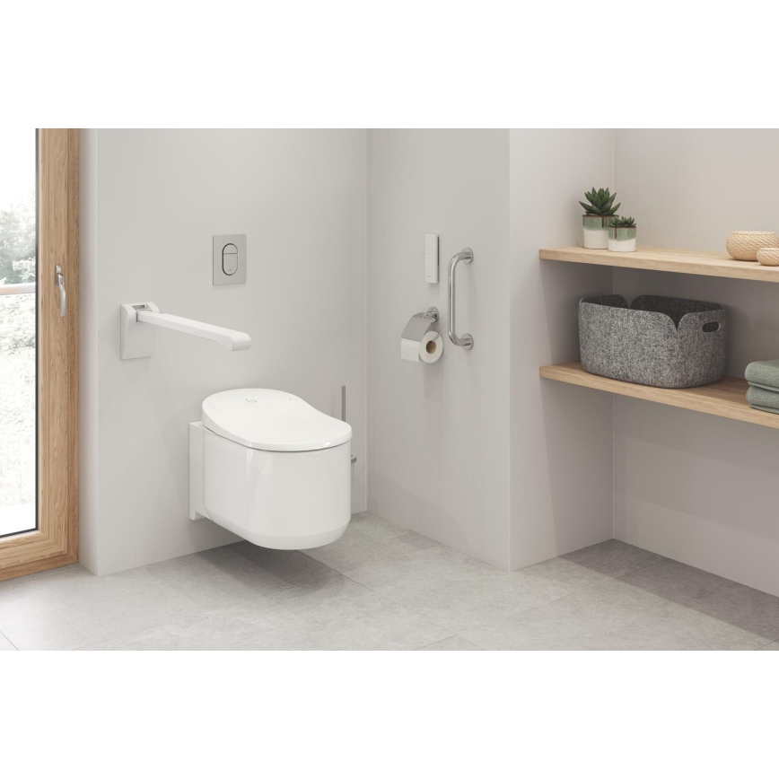 GROHE ESSENTIALS 40367001 - Suport pentru hârtie igienică, 167 x 119 mm, crom lucios