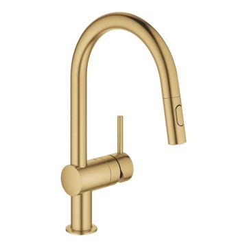 GROHE EUROCUBE 32321GN2 - baterie pentru chiuvetă, aurie