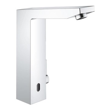 GROHE EUROCUBE E 36440000 - Baterie electronică pentru lavoar cu senzor infraroșu, DN 15, crom