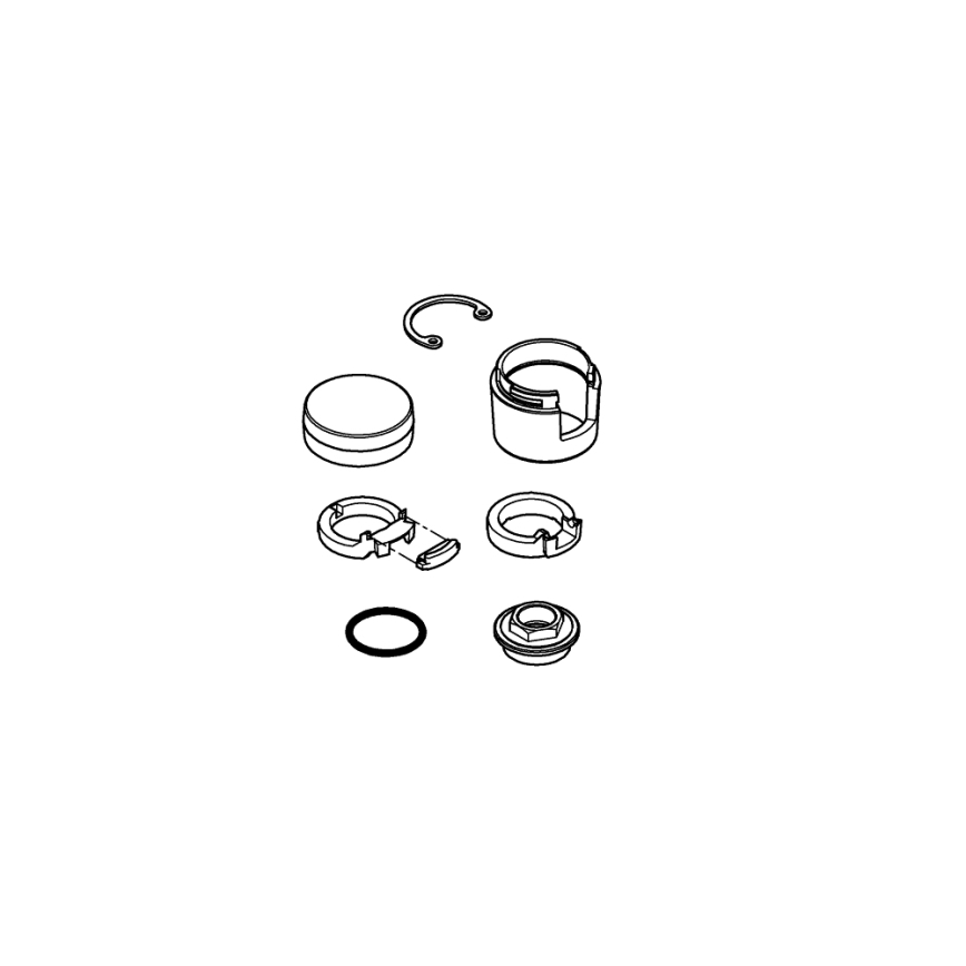 GROHE EUROMIX 46023000 - baterie monocomandă, crom lucios