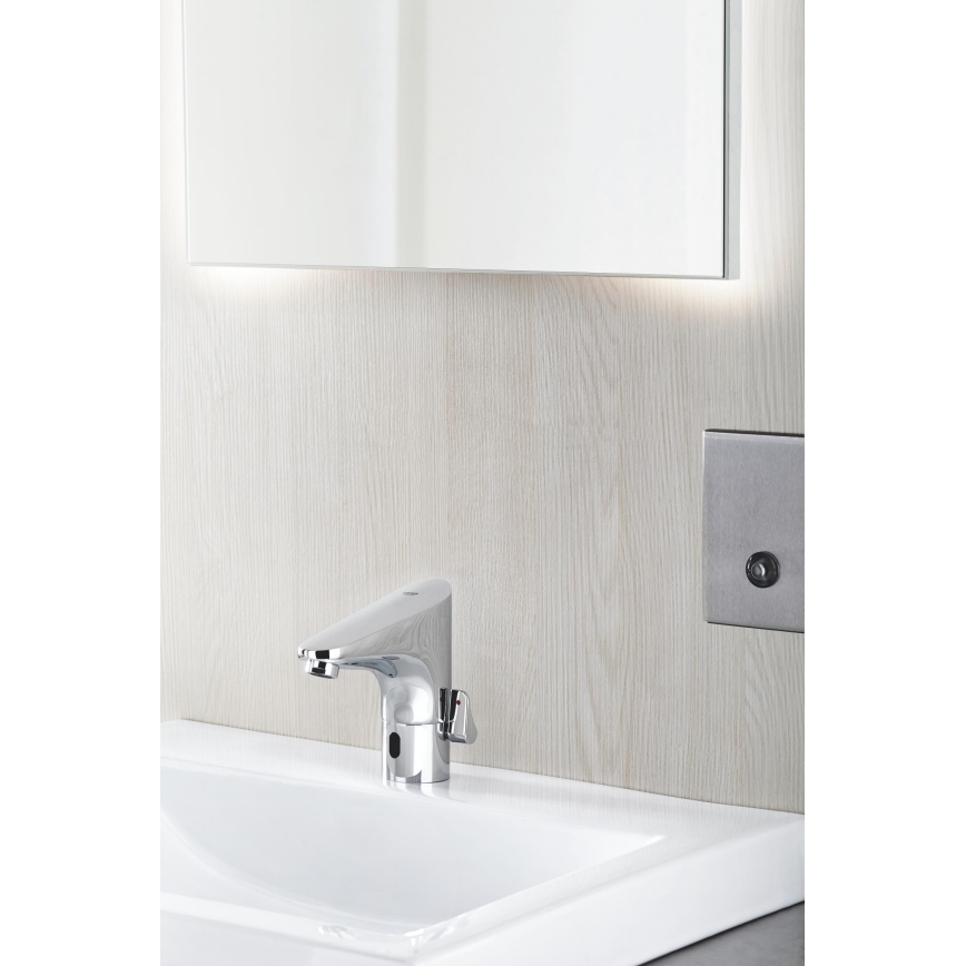 GROHE EUROPLUS E DN 15 - baterie electronică pentru lavoar, crom lucios (36207001)