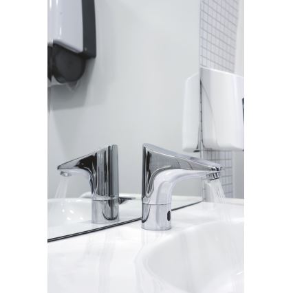 GROHE EUROPLUS E DN 15 - baterie electronică pentru lavoar, crom lucios (36207001)